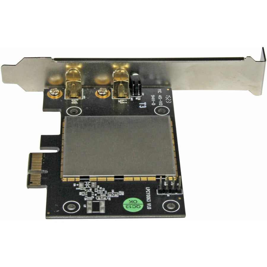 StarTech.com AC600 Wireless-AC Network Adapter - 802.11ac, PCI Express - Dual Band 2.4GHz and 5GHz Wireless Network Card StarTech.com AC600 Wireless-AC Network Adapter - 802.11ac, PCI Express - Dual Band 2.4GHz and 5GHz Wireless Network Card